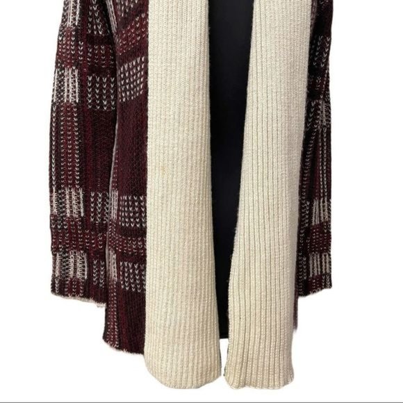 bb Dakota Plaid Shawl Collar Cardigan Sz S - Picture 12 of 12